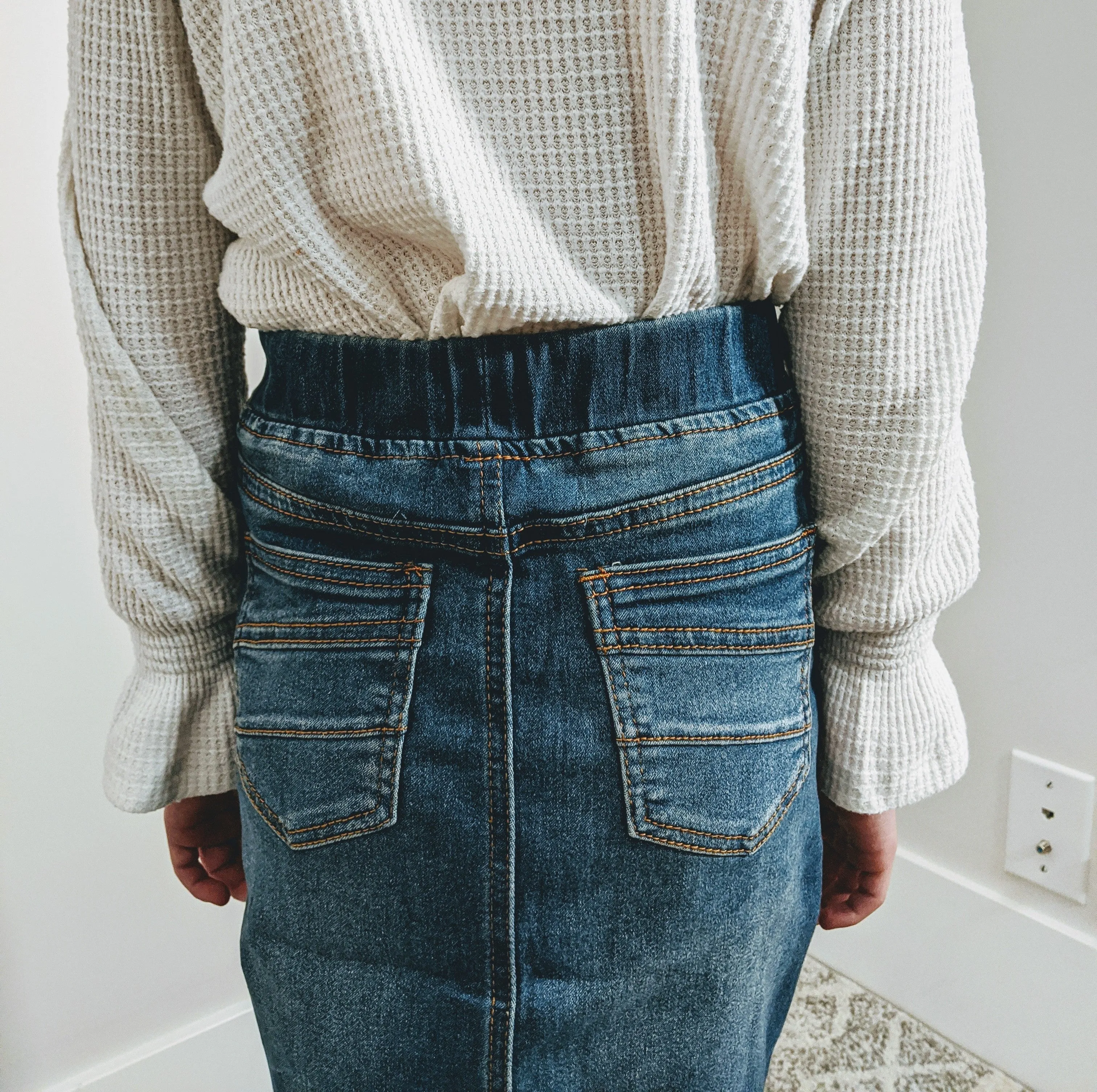 All Day Every Day Denim Skirt GIRLS