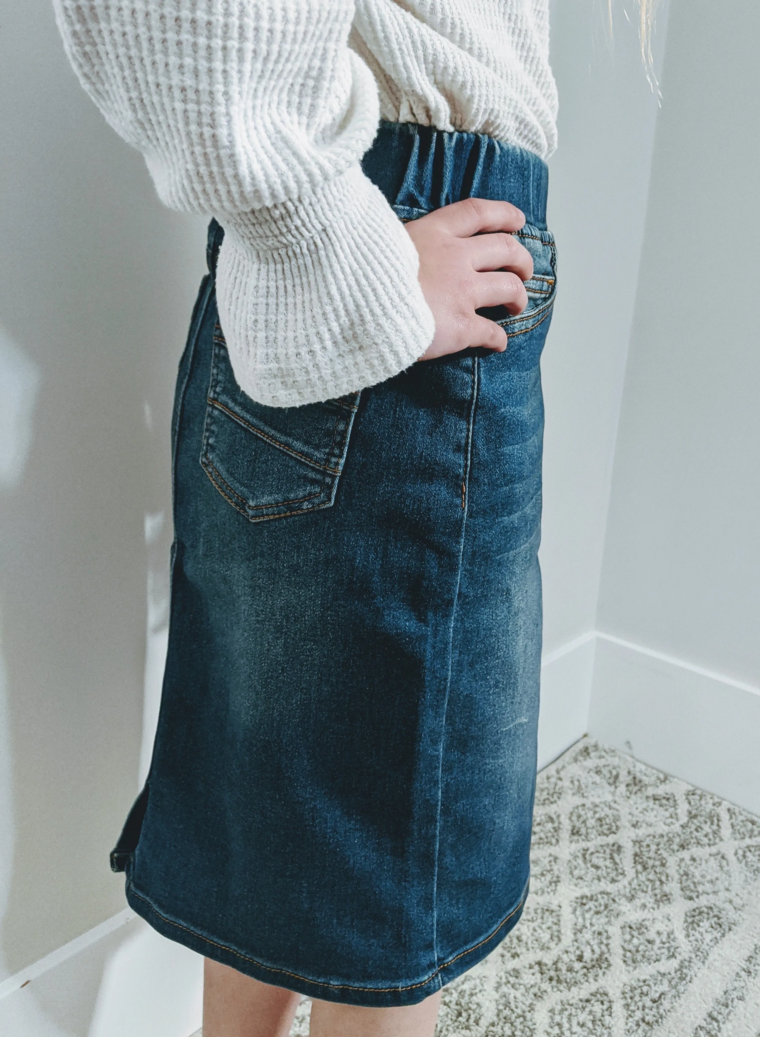 All Day Every Day Denim Skirt GIRLS