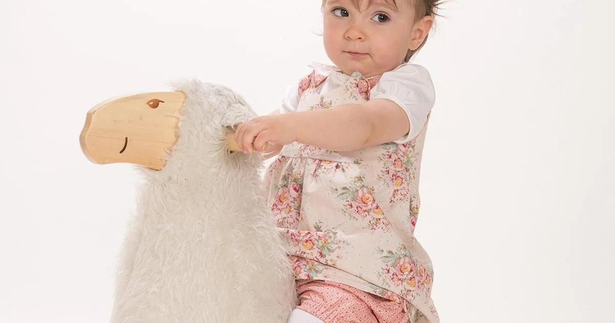 Baby Pinafore dress for girls sewing pattern pdf CLARA