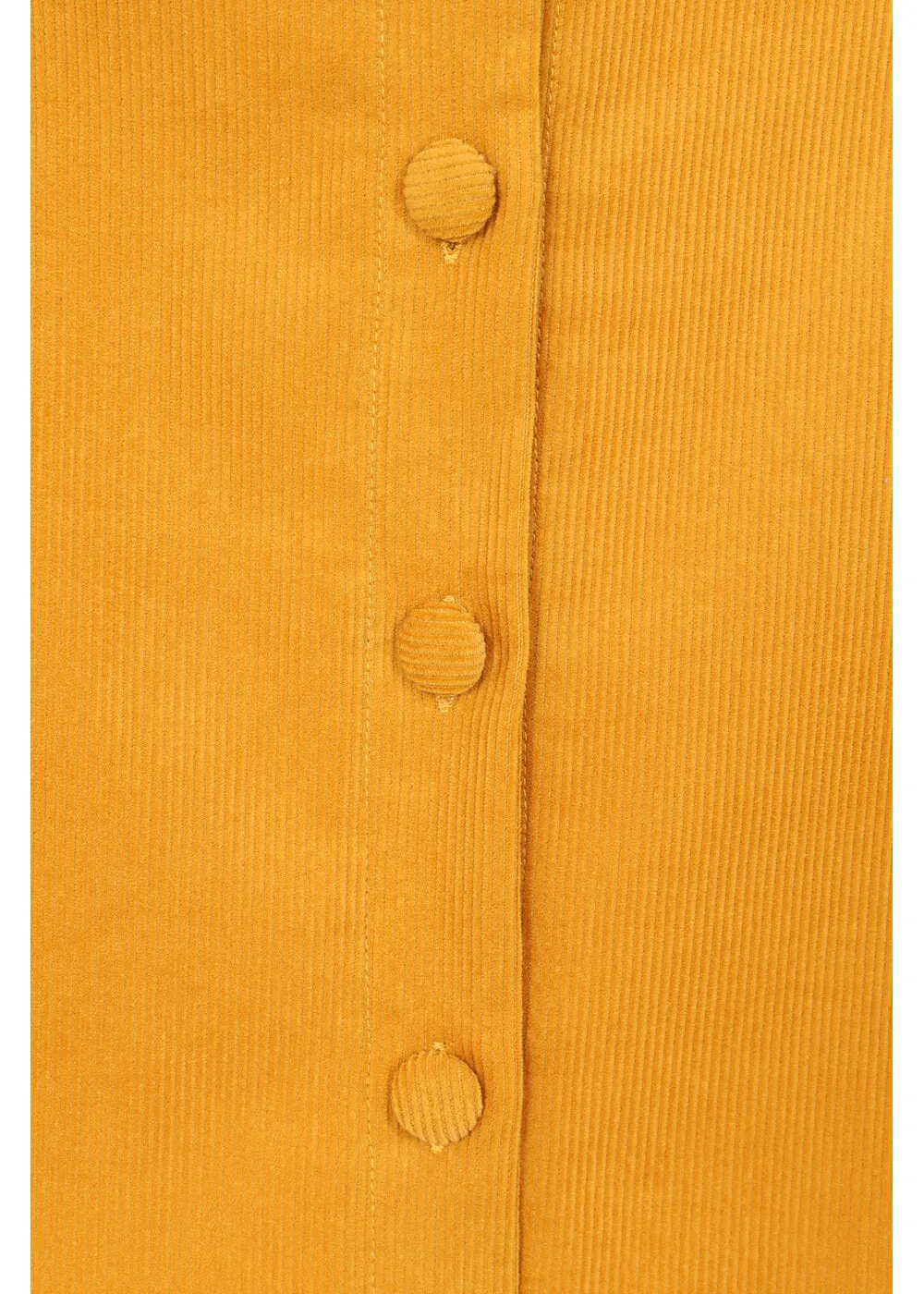 Banned Sundown Corduroy 60's Skirt Mustard