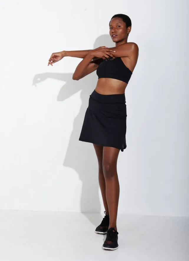 Birdie Skirt / Skort (Black) 17"