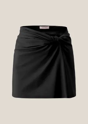 Black Maia Mini Skirt