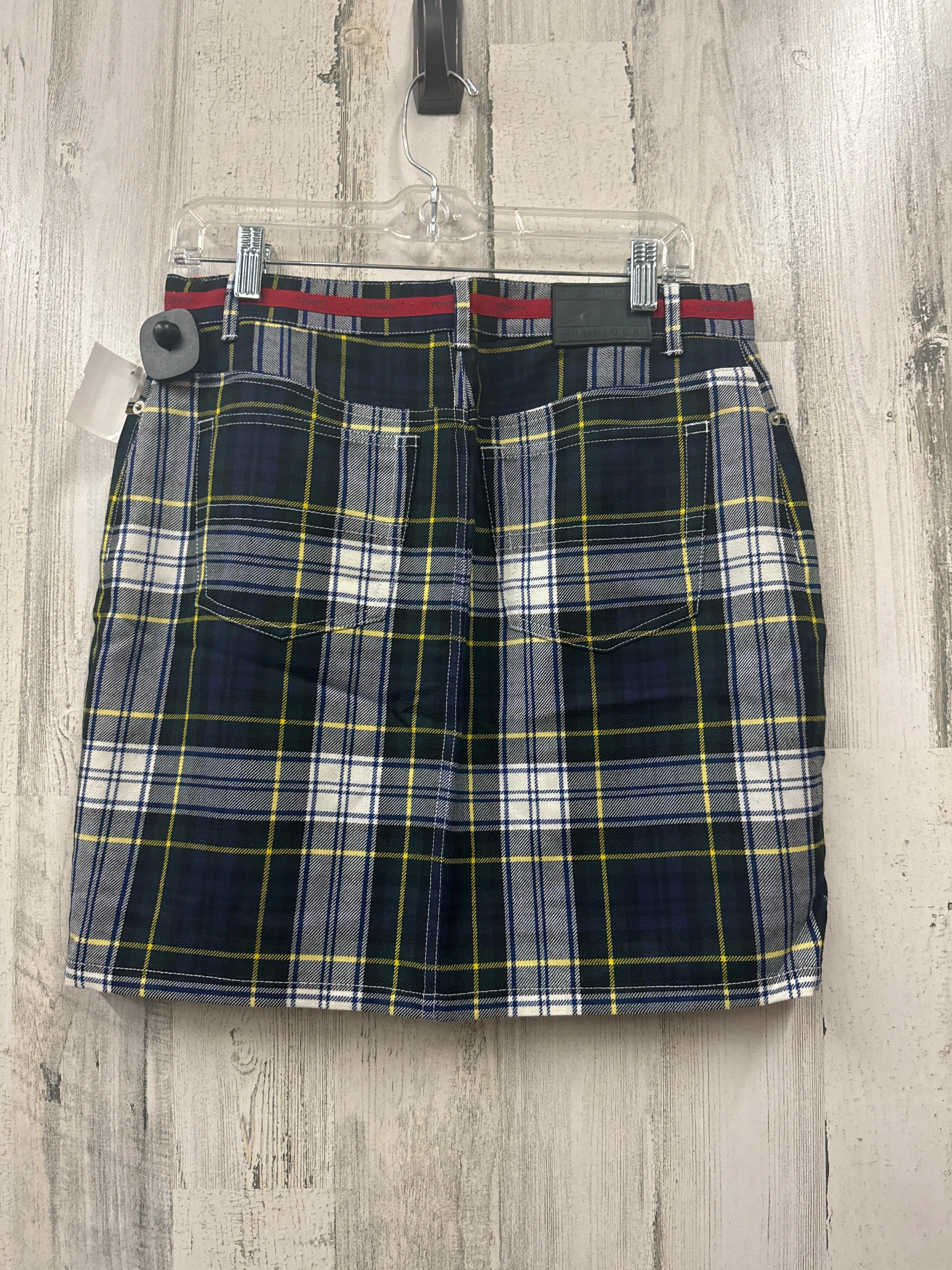 Blue Skirt Mini & Short Tommy Hilfiger, Size 10