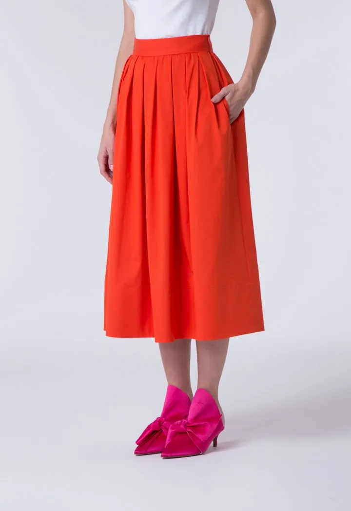 Box Pleated Skirt