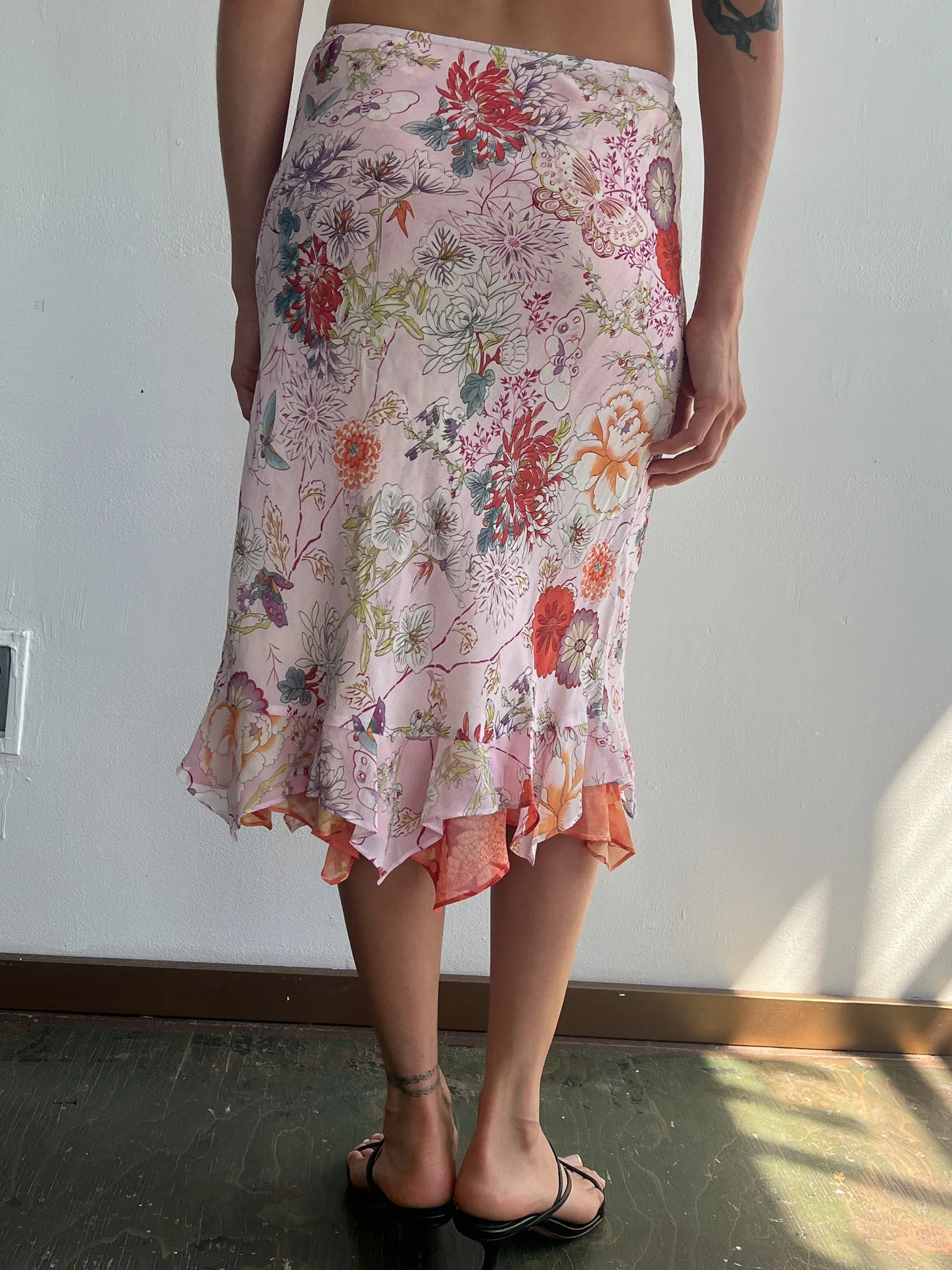 Butterfly Floral Skirt (S)