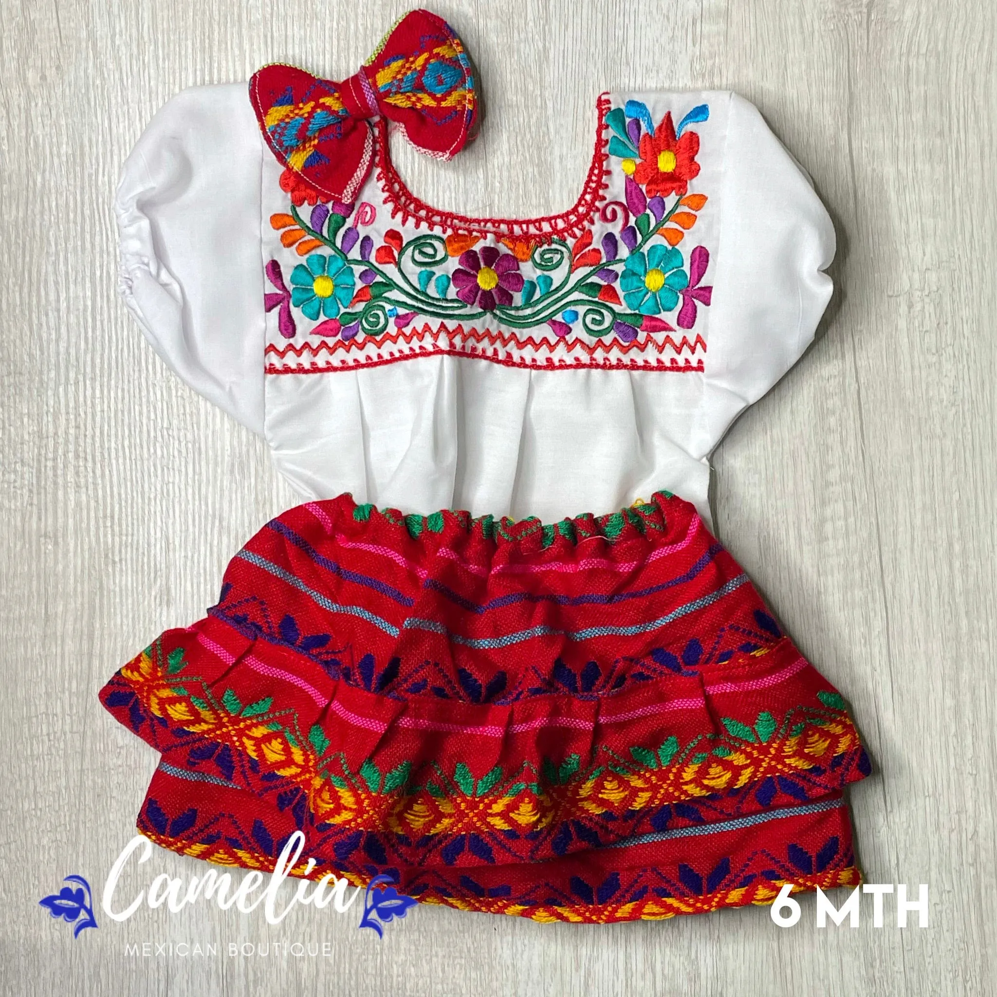 Cambaya Mexican Baby Outfit - Skirt