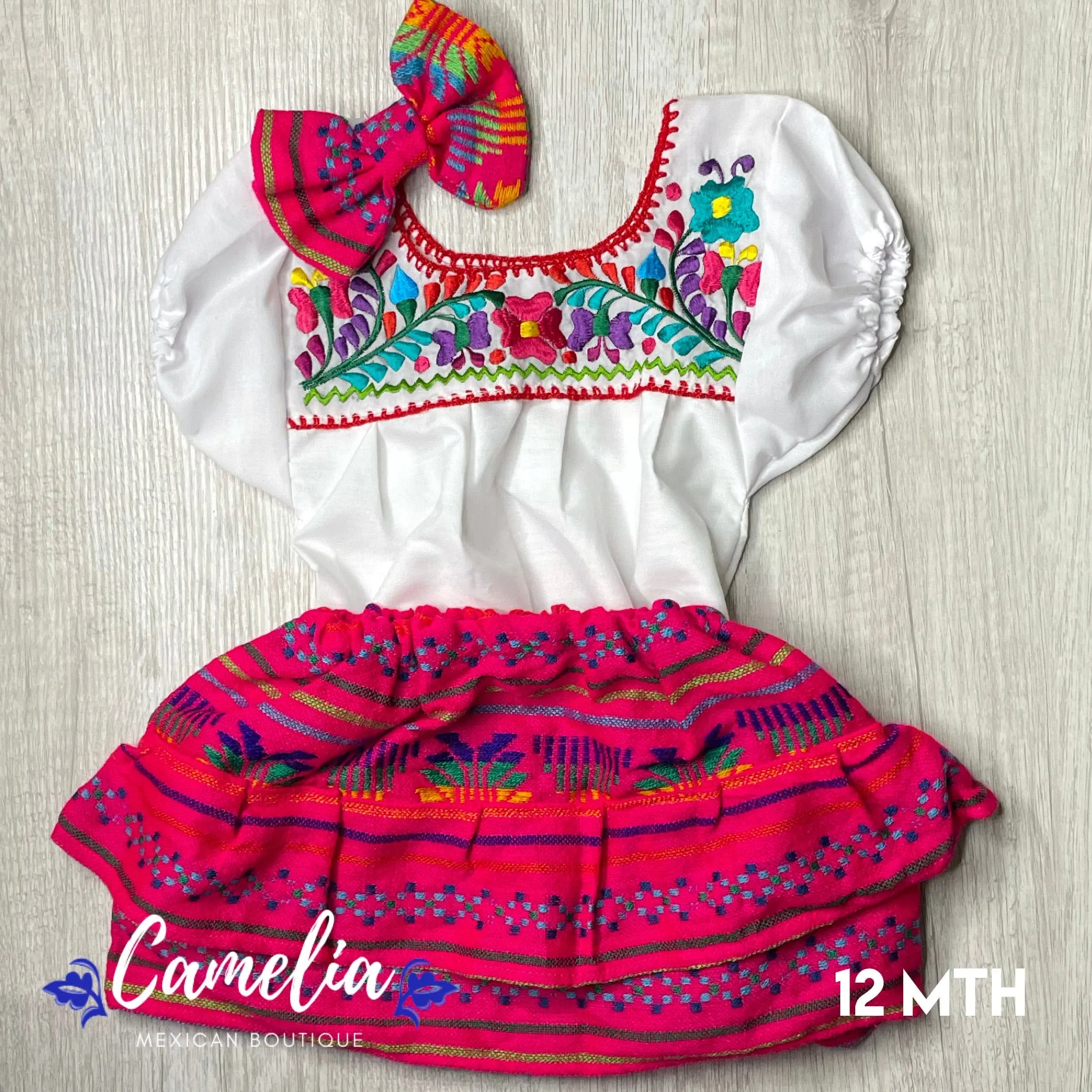 Cambaya Mexican Baby Outfit - Skirt