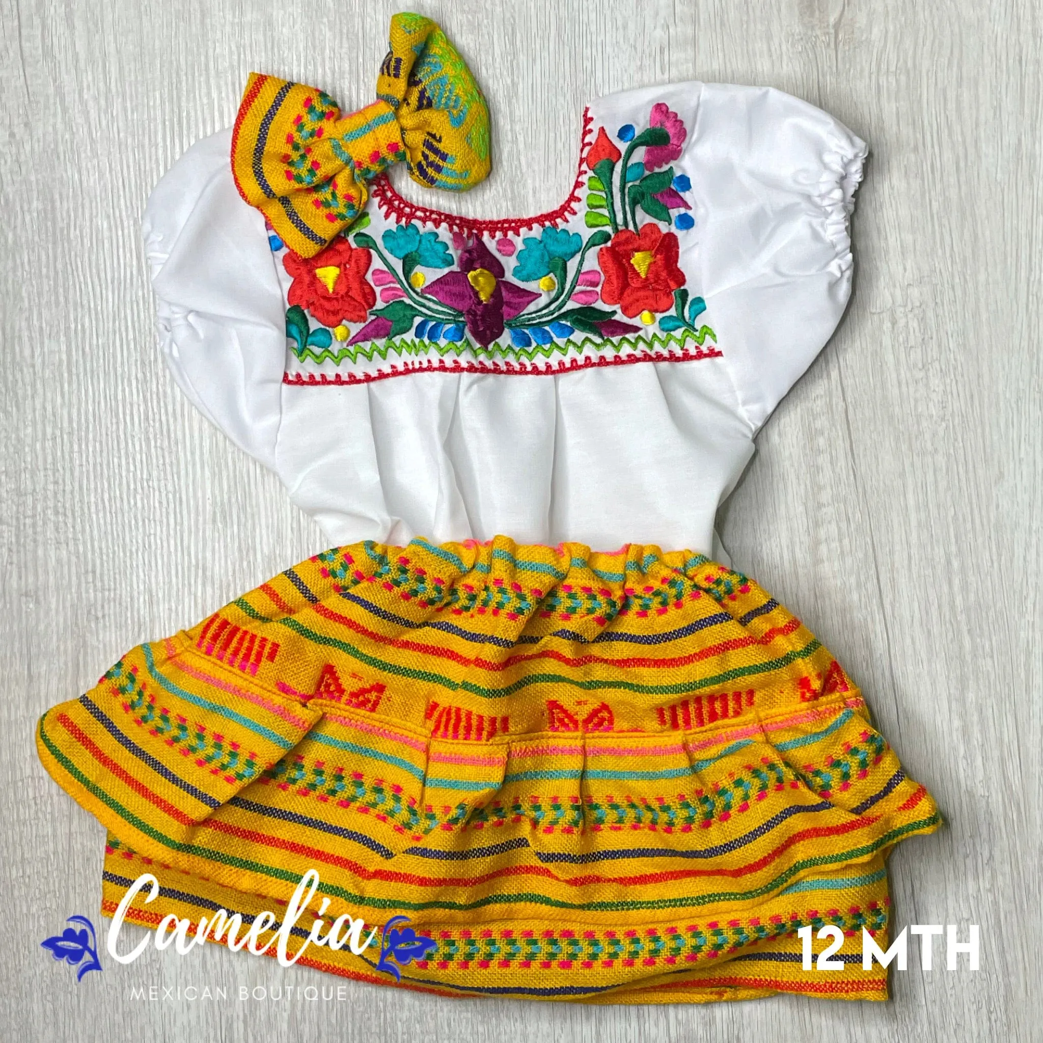 Cambaya Mexican Baby Outfit - Skirt