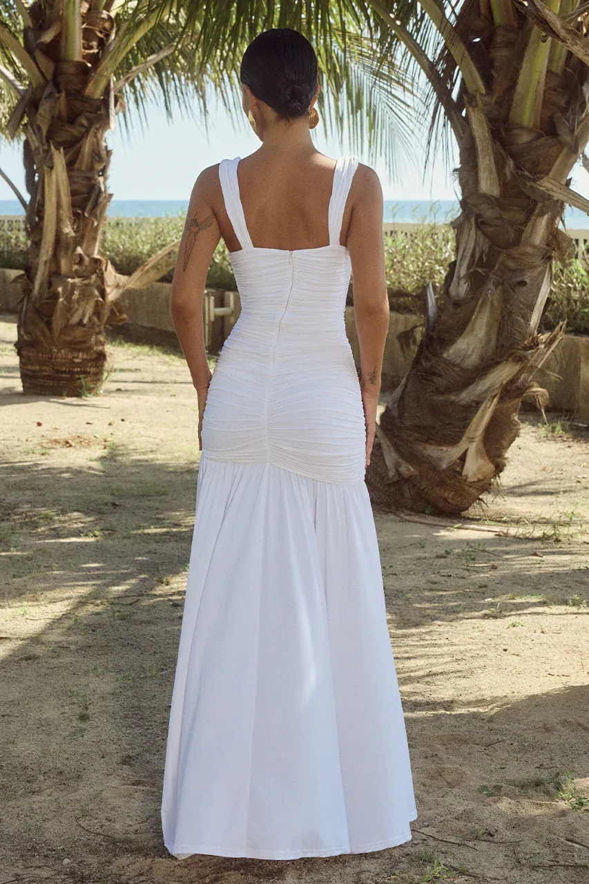 Carlie Maxi Dress - White