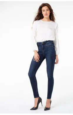 Cat Eye Pocket Skinny Jean