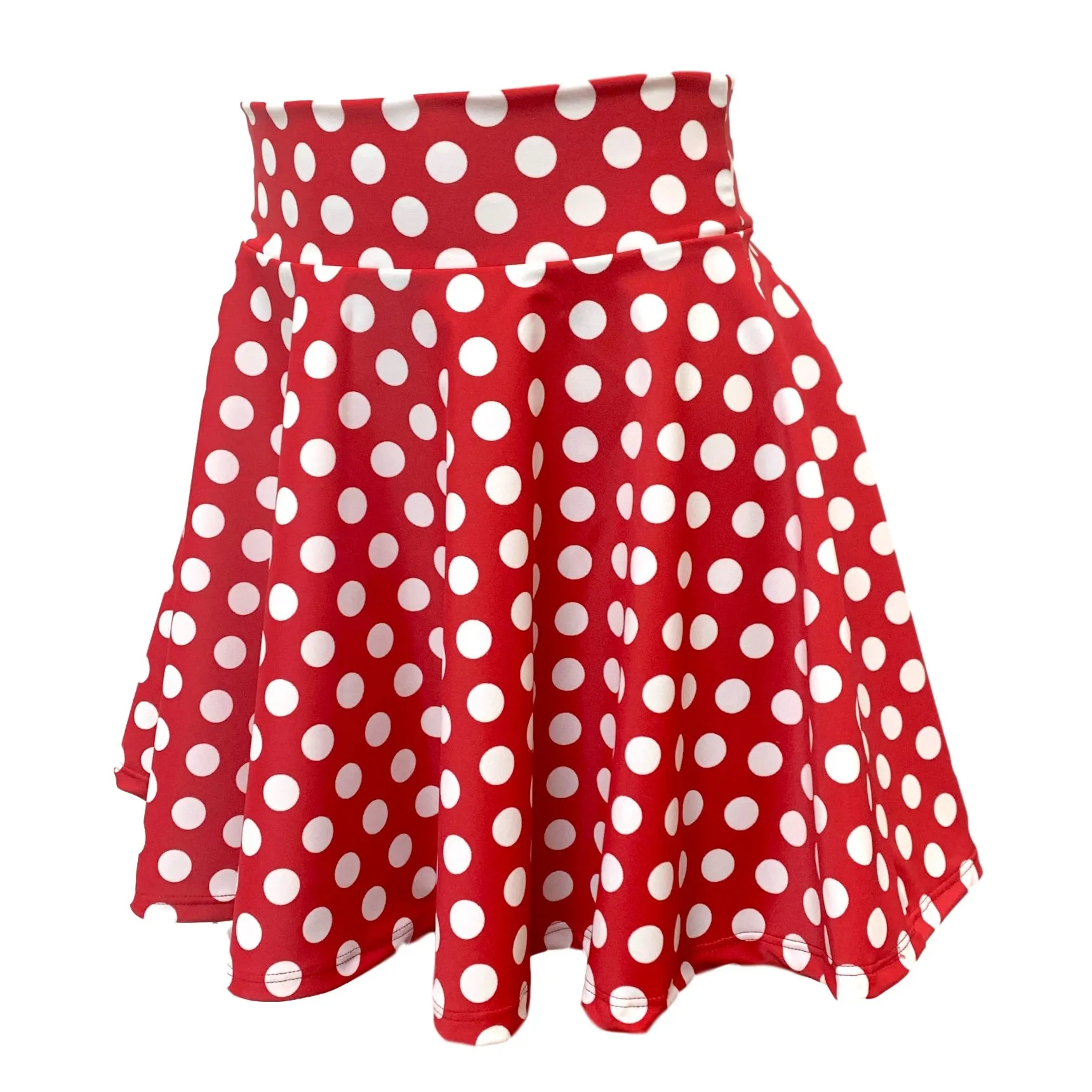 CHILDREN'S Minnie Red & White Polka Dot Skater Skirt