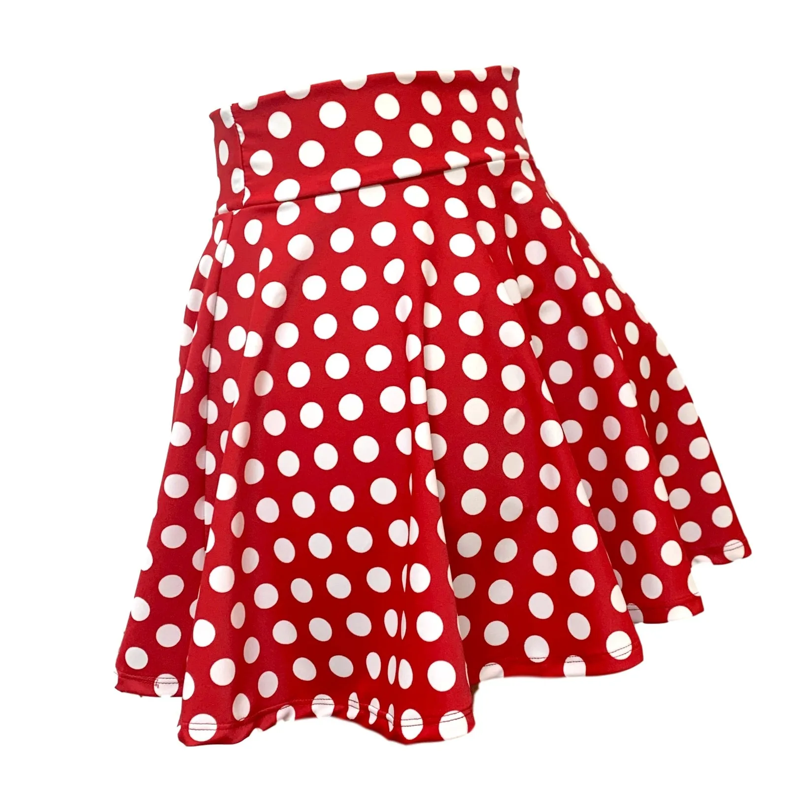 CHILDREN'S Minnie Red & White Polka Dot Skater Skirt