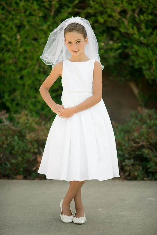 Classic Pleated Girls Dress