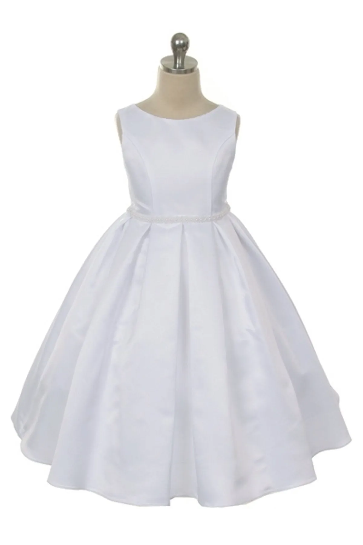 Classic Pleated Girls Dress