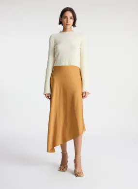 Darcy Satin Midi Skirt