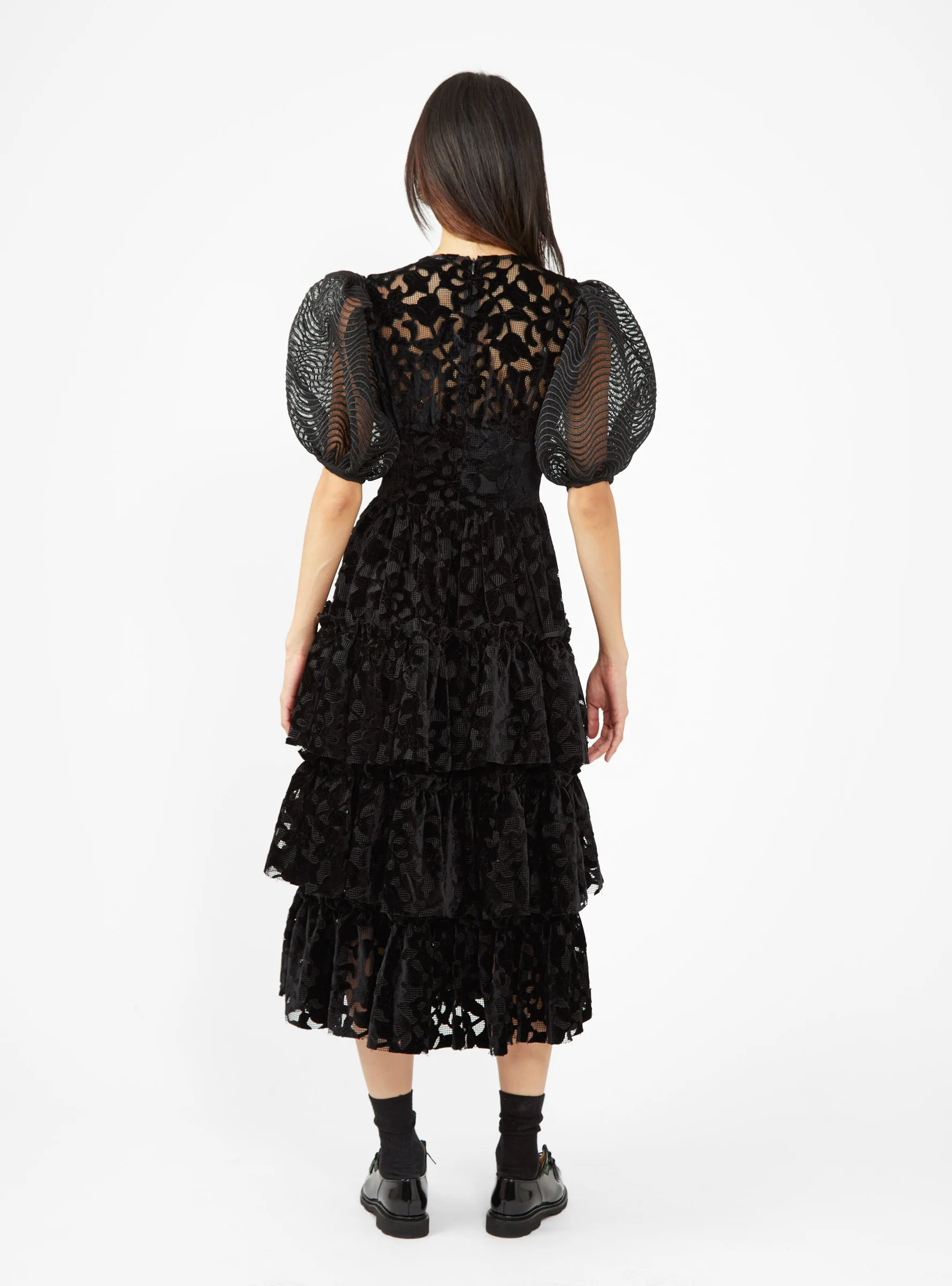 Debbie Lace Dress Black