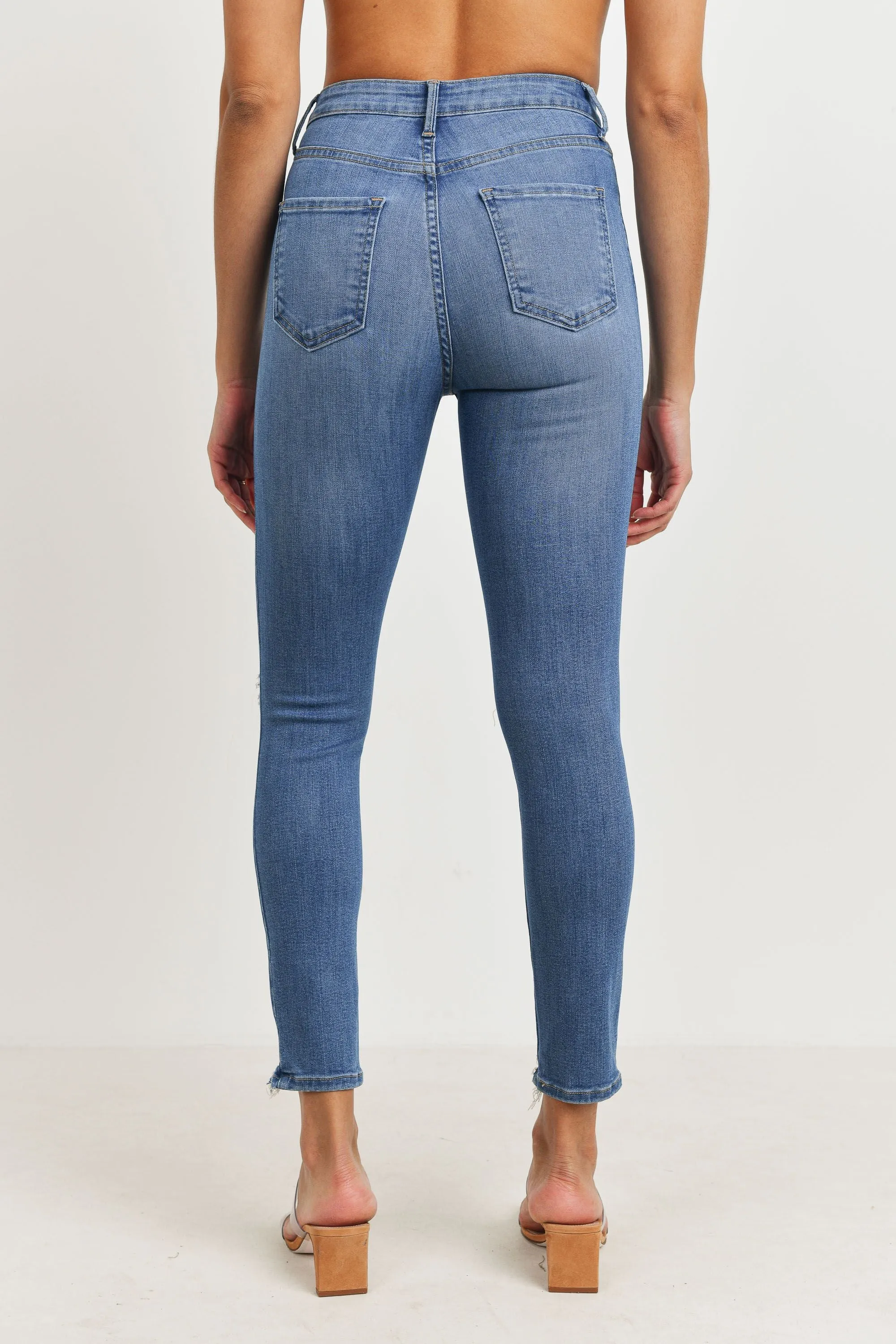 Destructed Skinny Jean