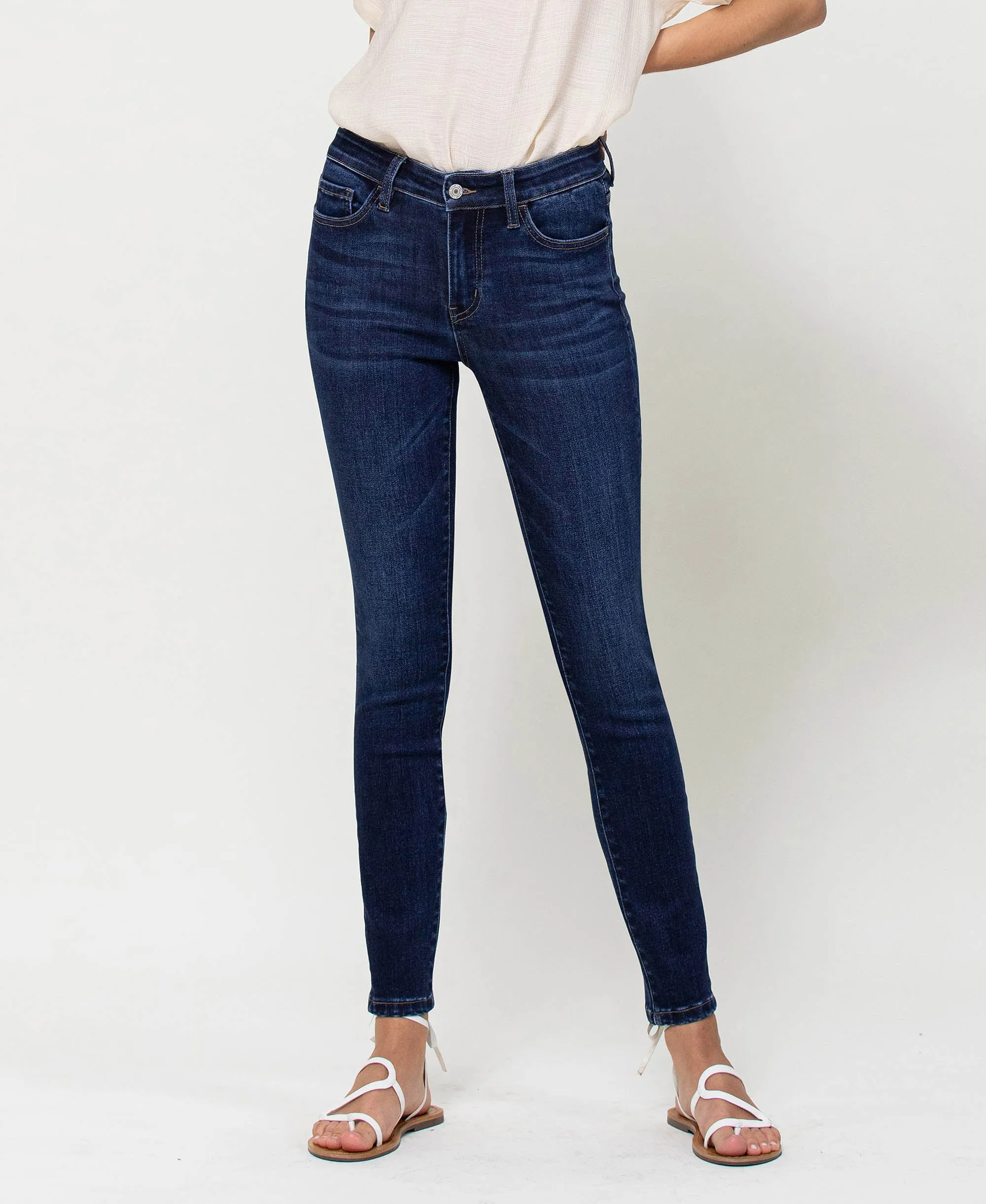 DK Wash - High Rise Ankle Skinny Jeans