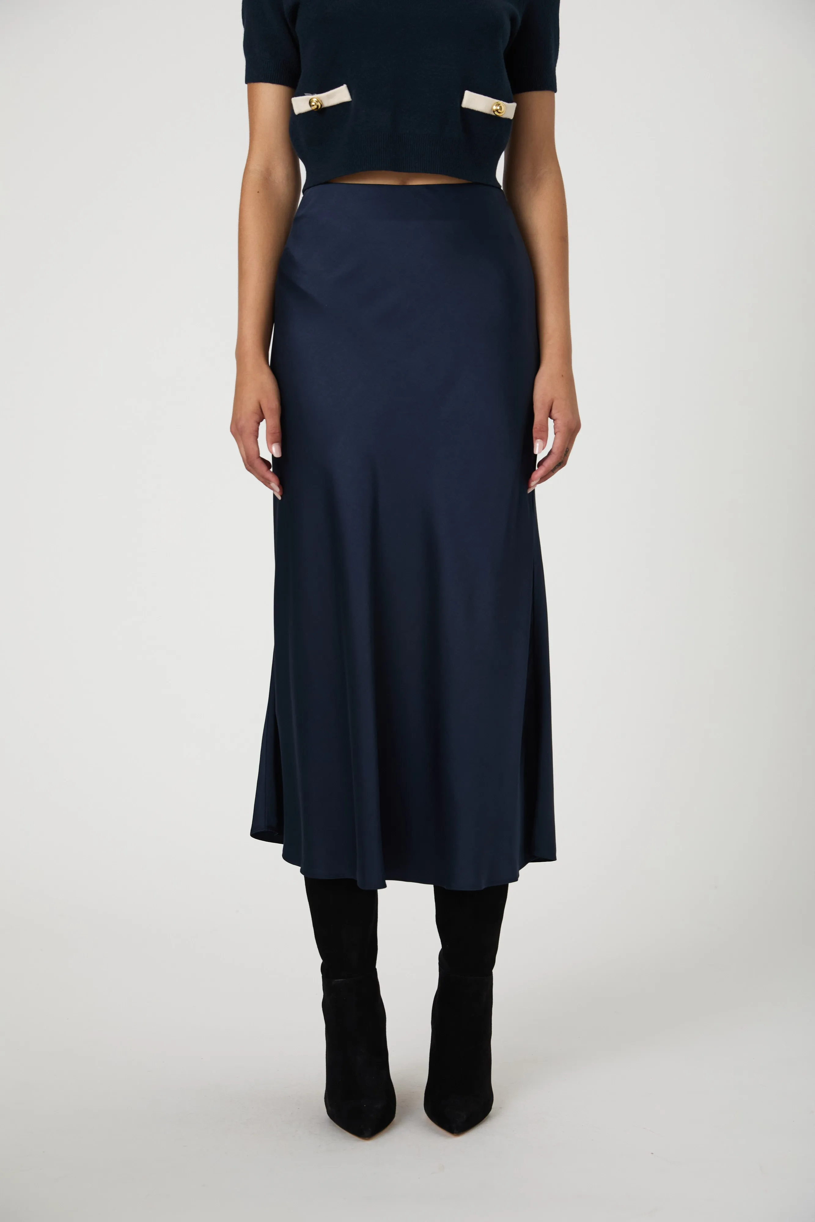 Ennis Satin Skirt