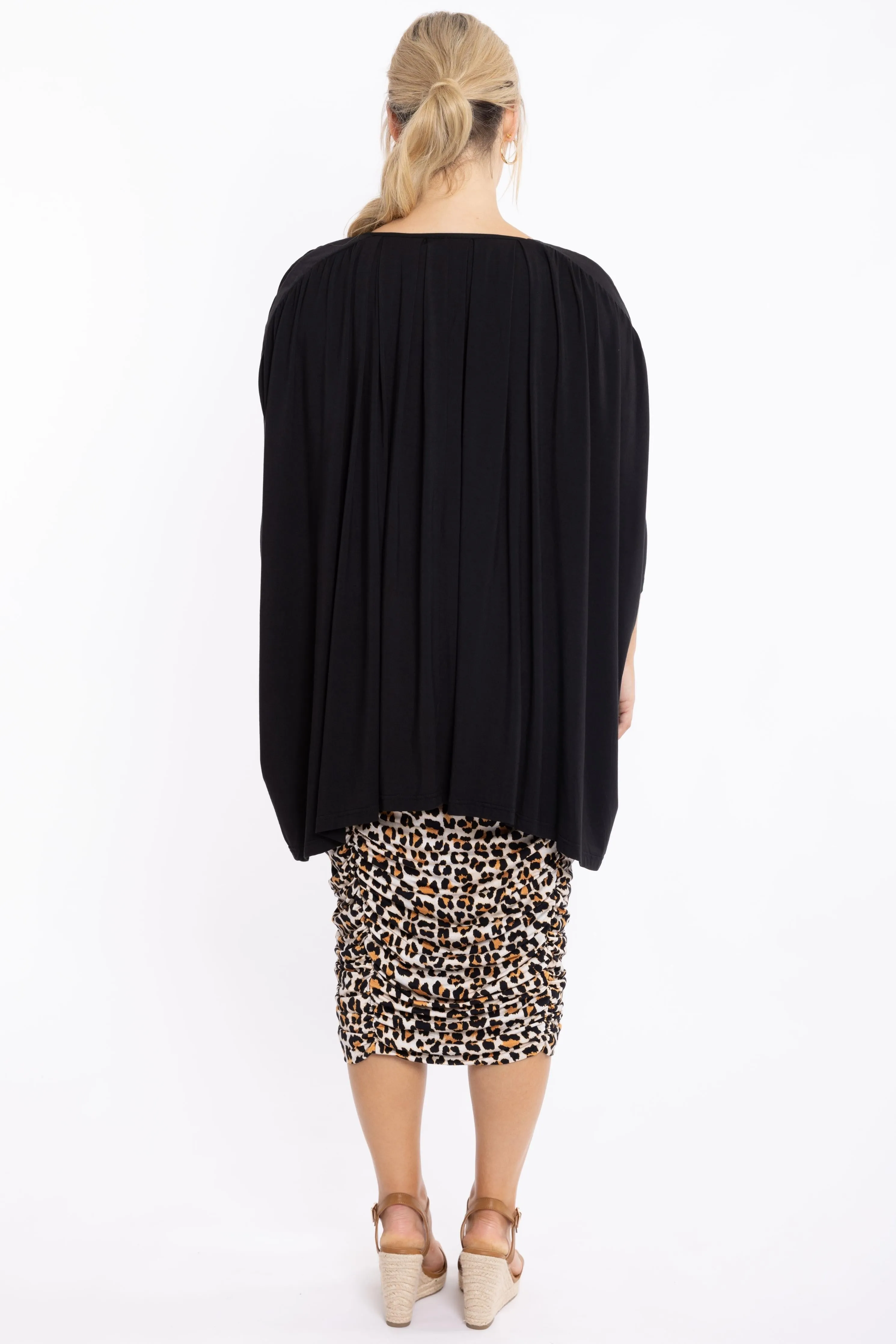 FINAL SALE Vanity Skirt in Desert Leopard