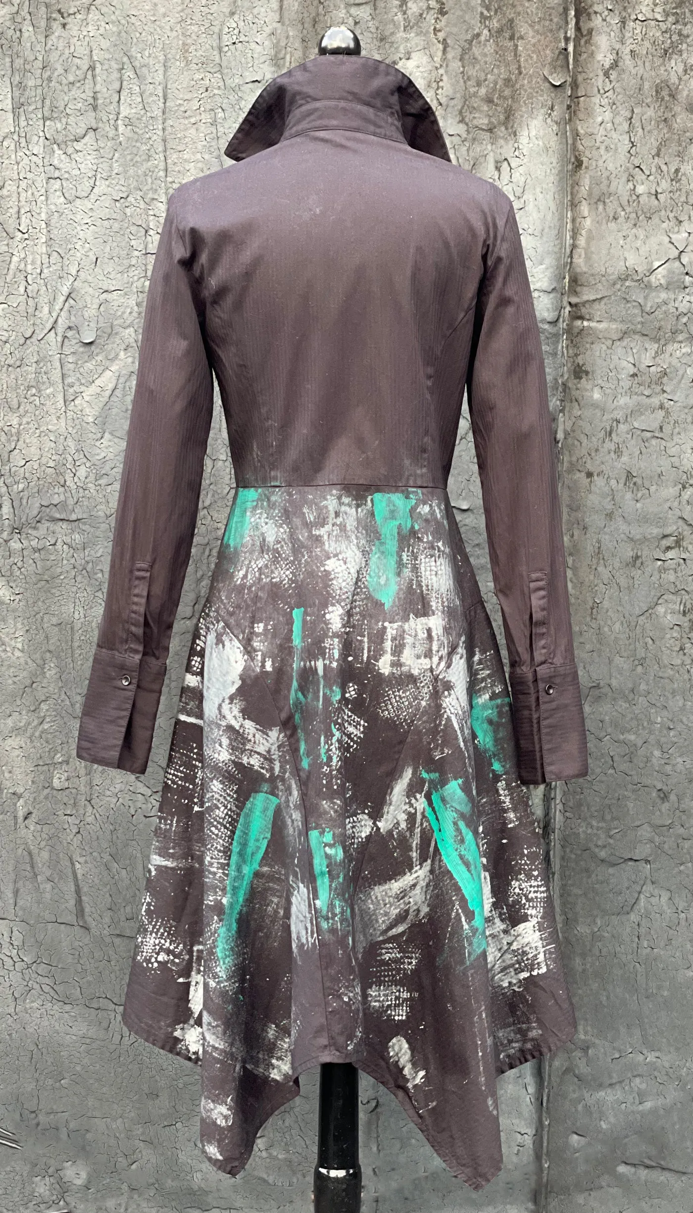 Hand Painted Sheridan Shirtdress