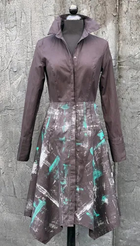 Hand Painted Sheridan Shirtdress