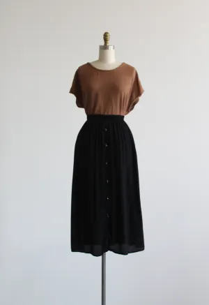 inkwell midi skirt