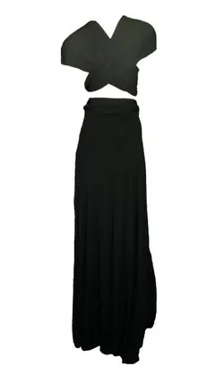 Jersey Gown Black