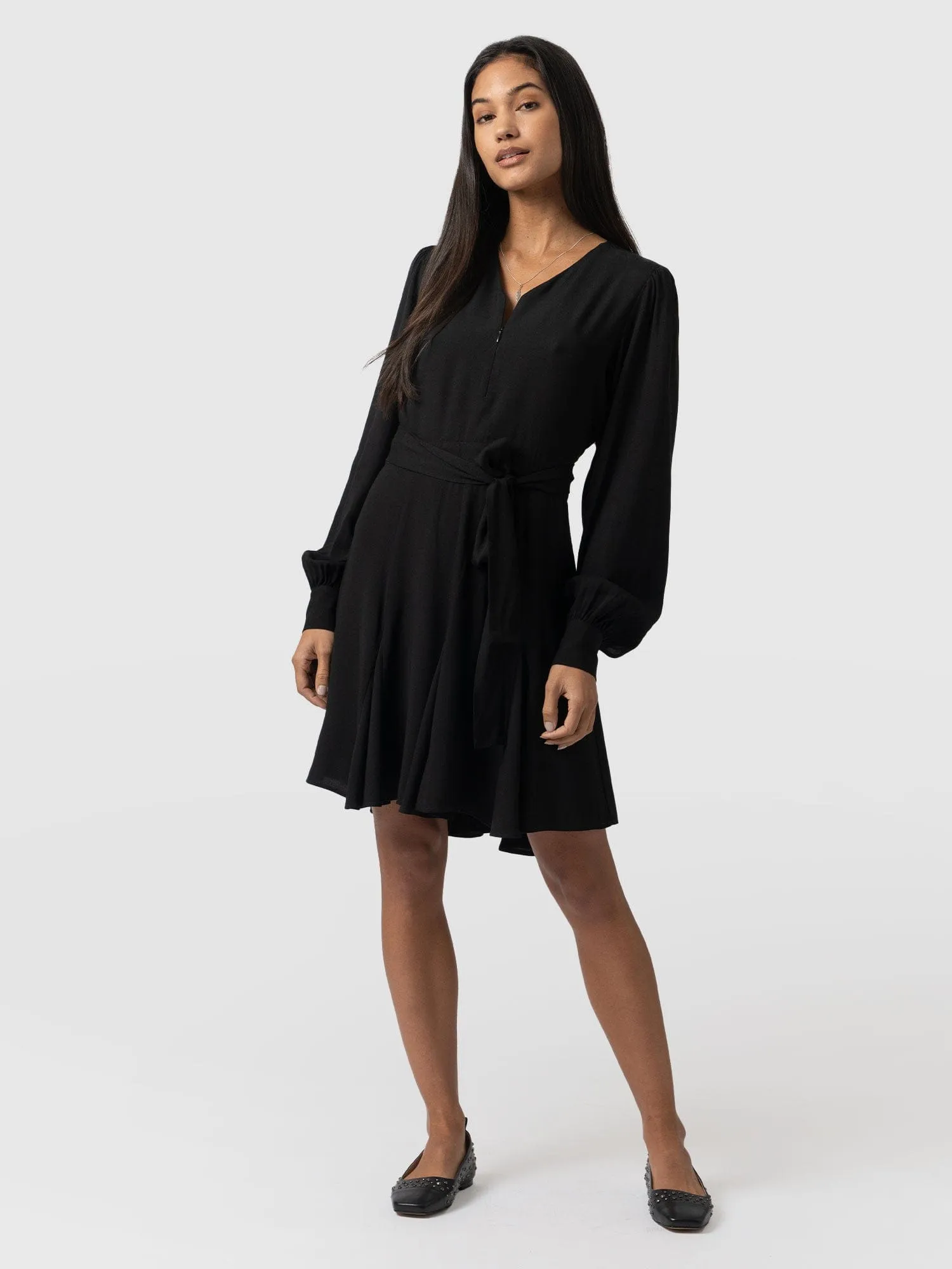 Joselyn Mini Dress - Black