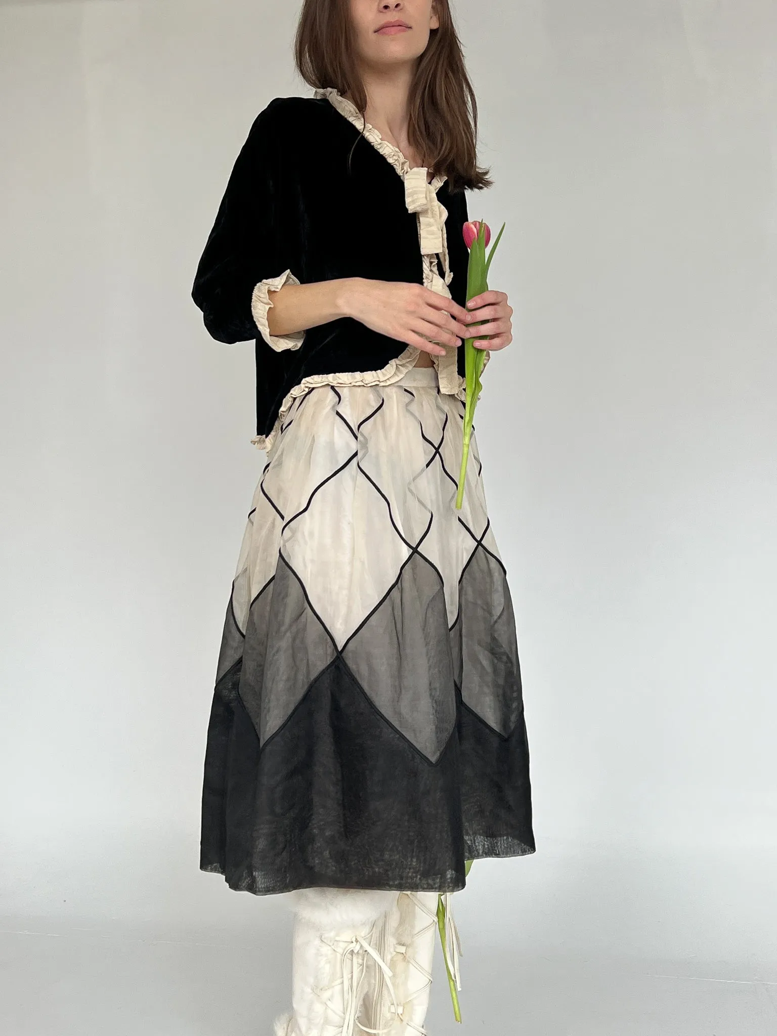 Organza Layered Skirt (XS)