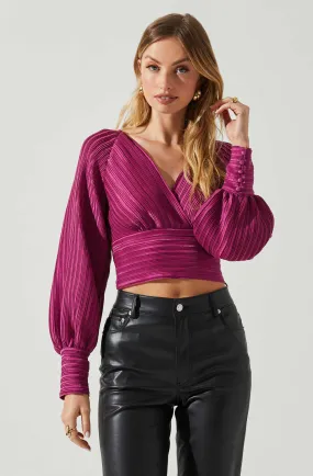 Pernilla Pleated Top