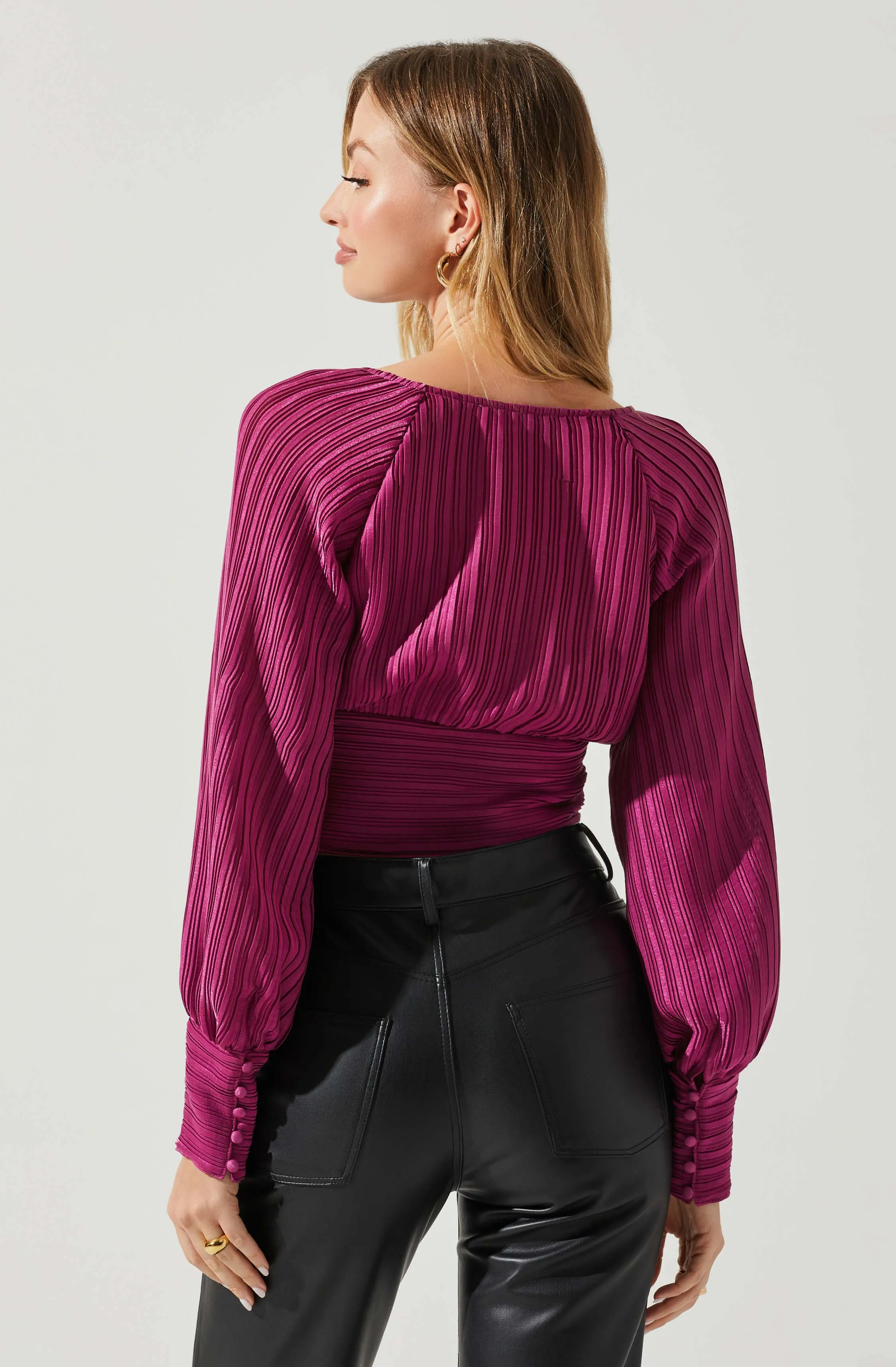 Pernilla Pleated Top