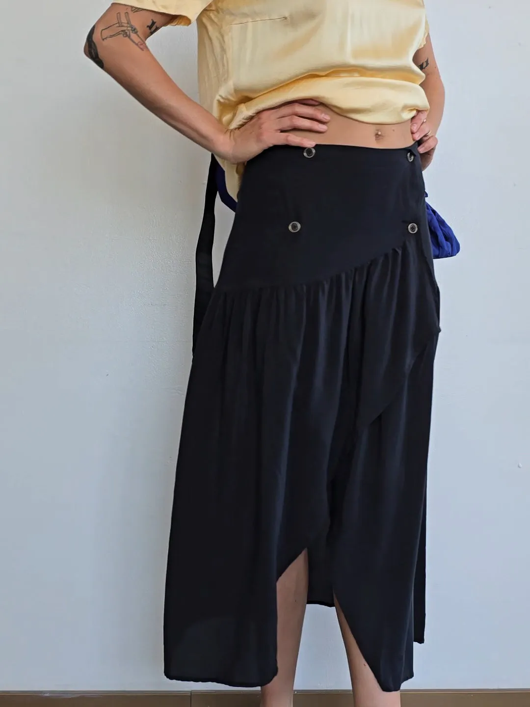 Rodebjer Silk Wrap Skirt (XS)