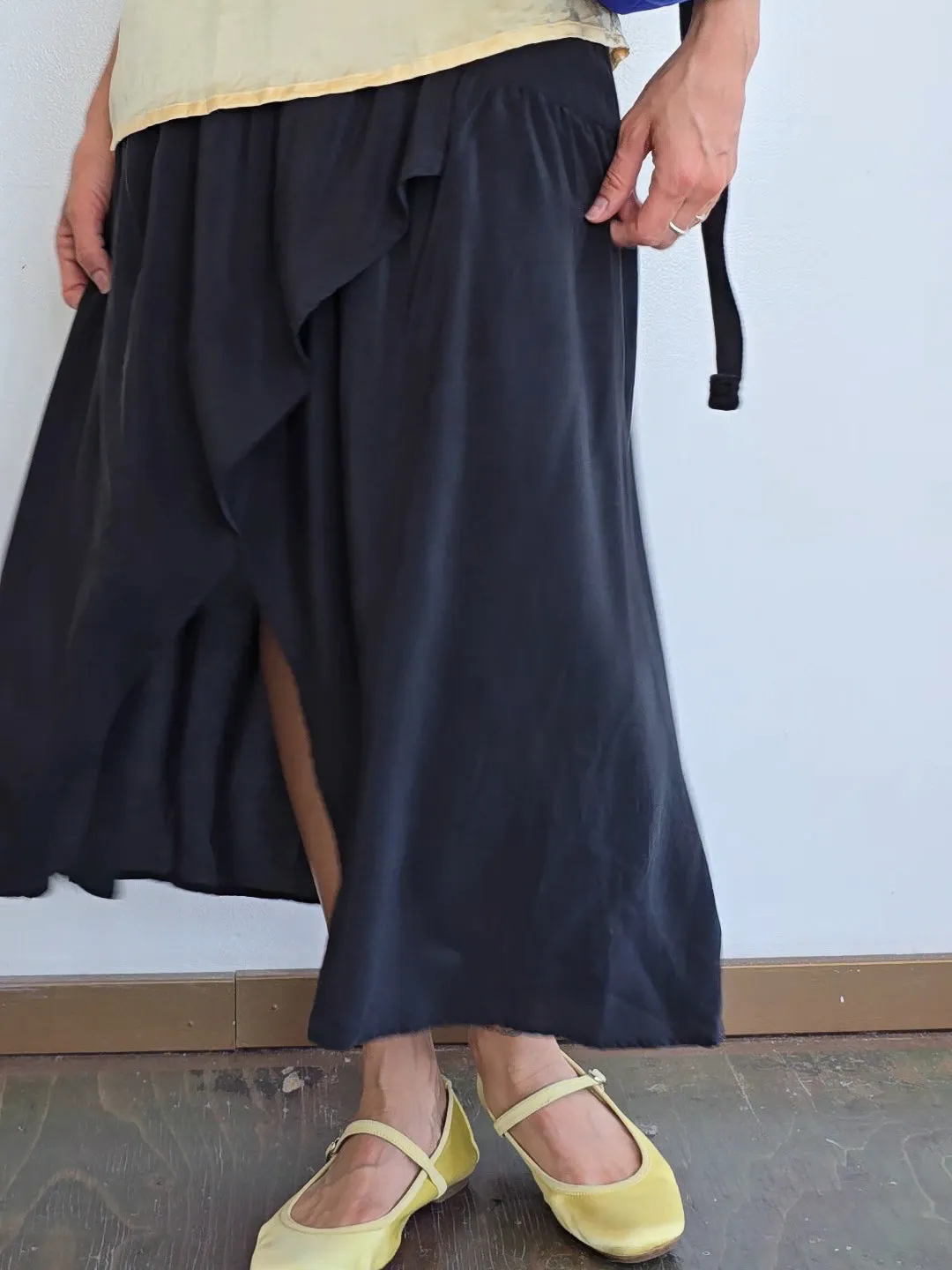 Rodebjer Silk Wrap Skirt (XS)