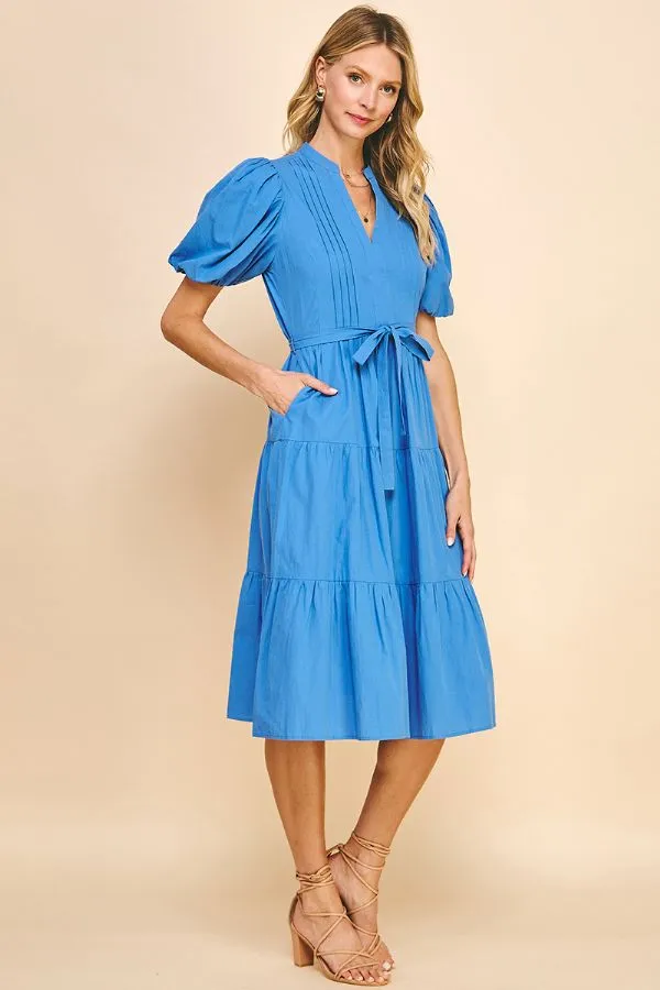 Sarah Puff Sleeve Dress