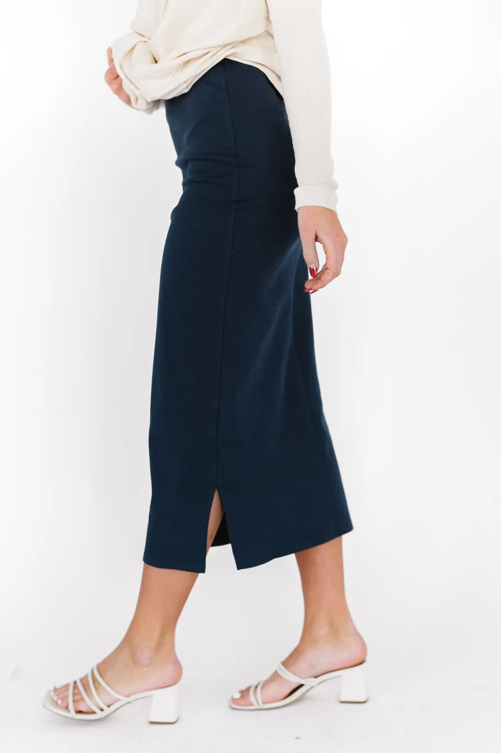 Spencer Skirt in Navy