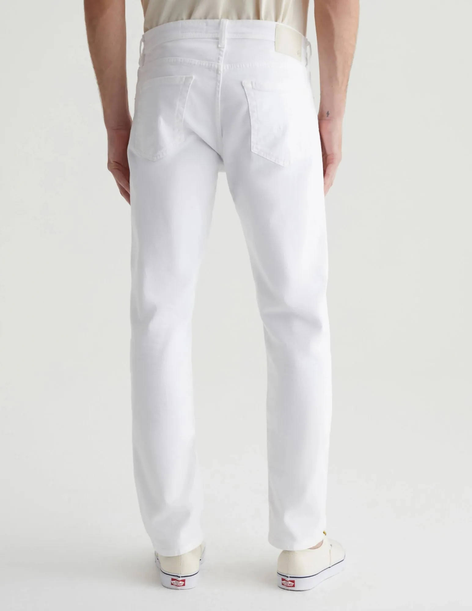 Tellis Jean | White Denim