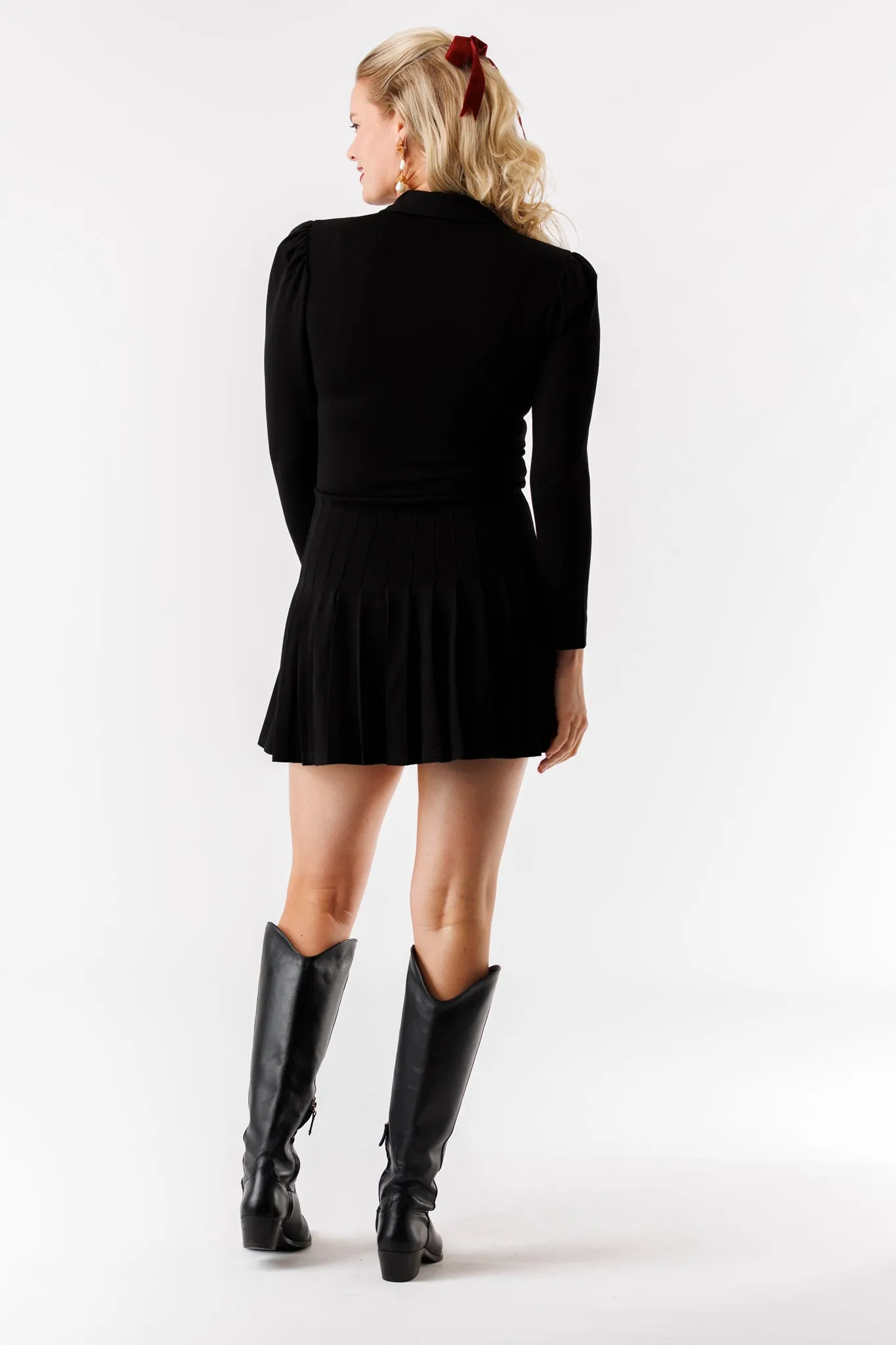 The Edith Dress - Black