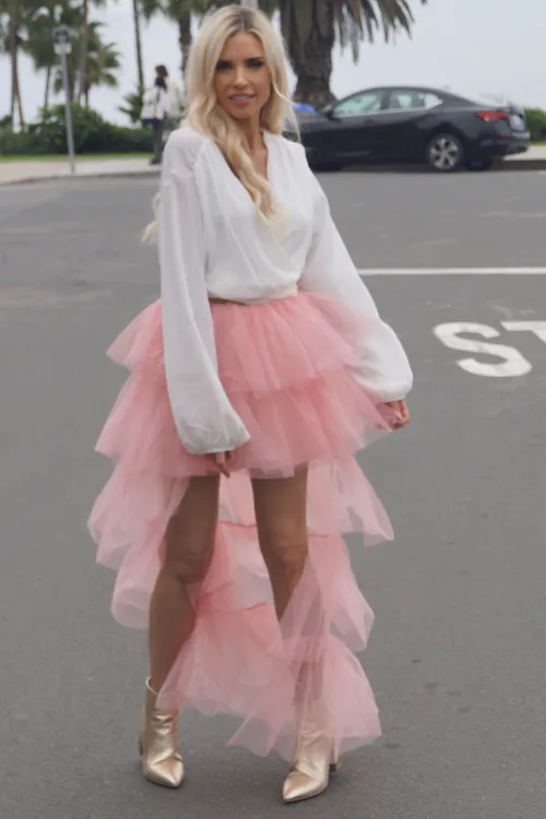 Turning Point Tulle Skirt - Pink