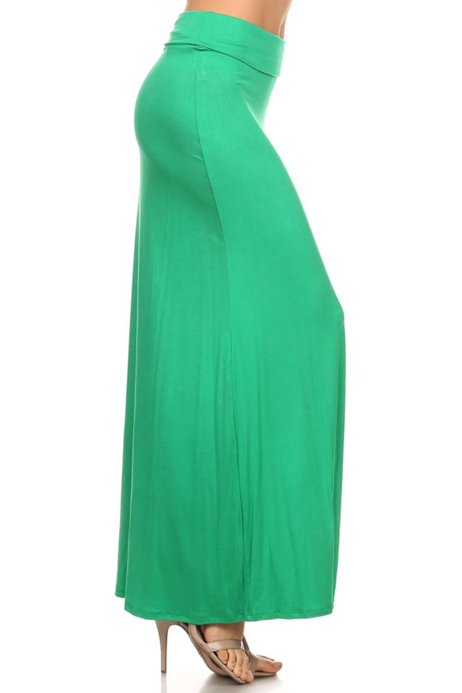 Women's Chic and Comfortable High-Waisted Maxi Skirt