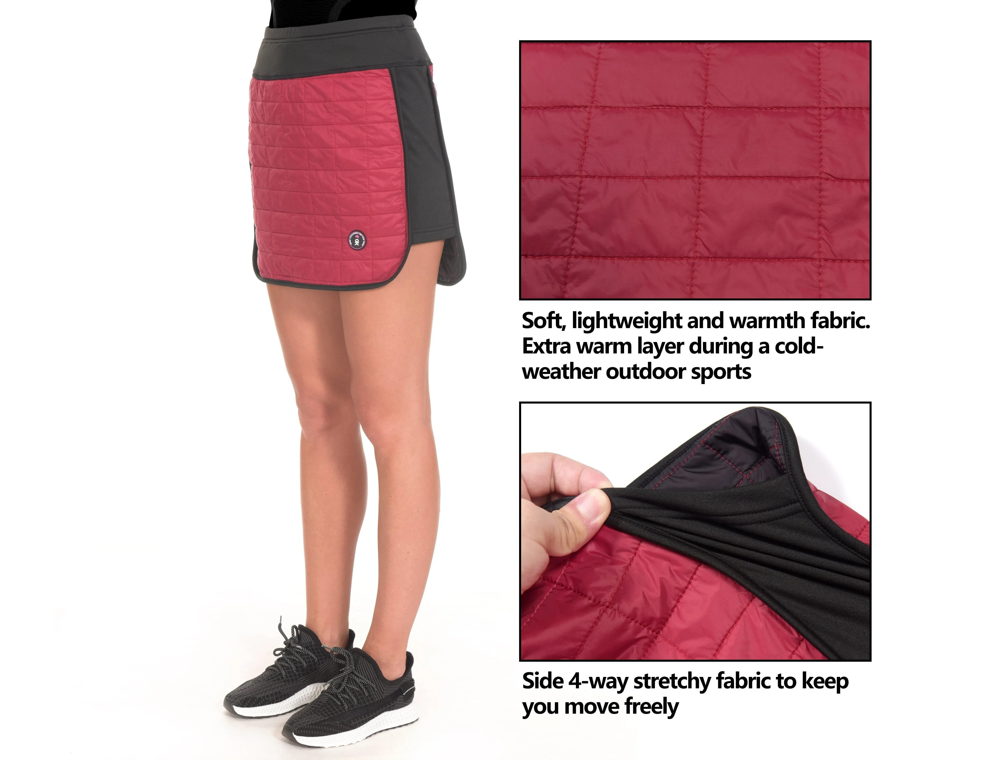 Women's Lightweight Puffer Running Skirt